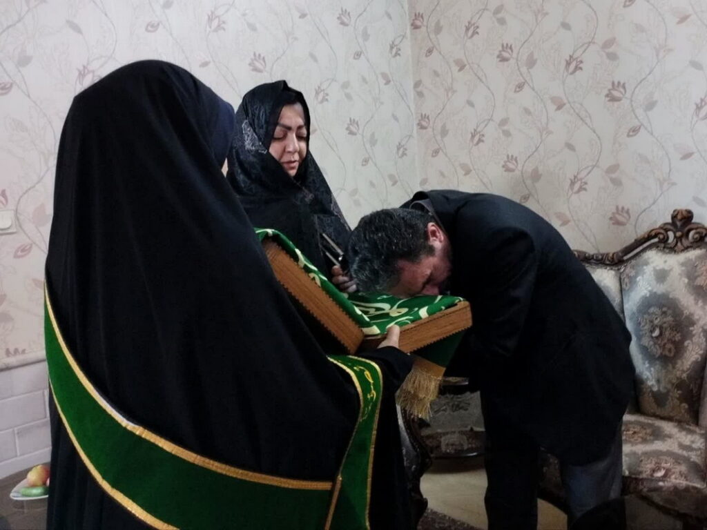 دیدار سفیران کریمه با جانبازان و همسران صبورشان در ایام میلاد حضرت زینب(س)