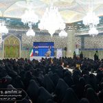 طلیعه حضور ۶۰۰ بانوی جدیدالورود حوزه‌های علمیه قم در حرم بانوی کرامت + تصاویر